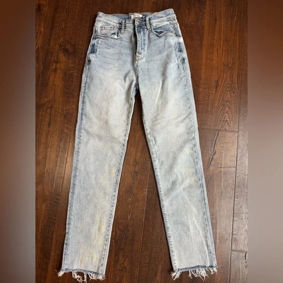 Kensie Light Blue Slim Jeans - Picture 1 of 5